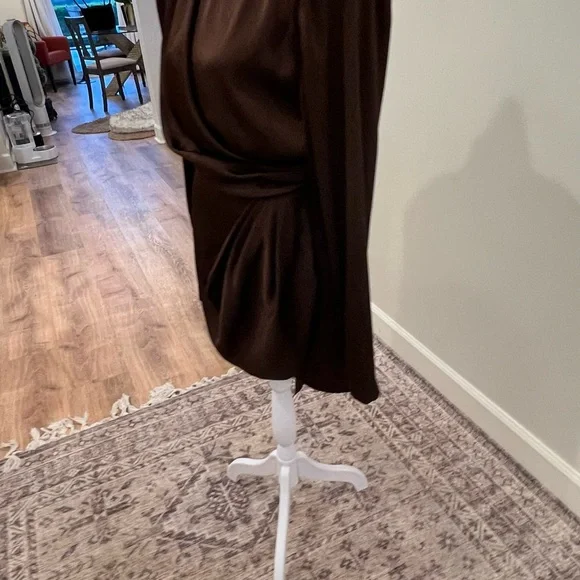 Ronny Kobo Collection Brown Long Sleeve Dress - Picture 7 of 11